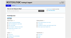 Desktop Screenshot of help.bostonlogic.com